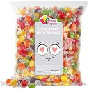 フルーツフレーバーハードキャンディ - 4 LB バルクキャンディ - フルーツフレーバーキャンディ詰め合わせ - 個別包装されたバルクキャンディ A Grea...