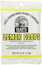 Oasis Supply Claey's Old Fashioned Hard Candy Lemon, 6 Ounce