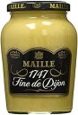 マイユ ディジョン マスタード ジャー、13.4 オンス Maille Dijon Mustard Jar, 13.4 oz