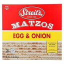 Streits Matzo エッグオニオン 11 オンス - 12 個パック Streit's Streits Matzo Egg Onion 11 Oz -Pack of 12(4)