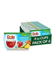 Dole フルーツボウル チェリージェル入りミックスフルーツ、グルテンフリーのヘルシースナック、4オンス、合計24カップ Dole Fruit Bowls Mixed Fruit in Cherry Gel, Gluten Free Healthy Snack, 4 Oz, 24 Total Cups