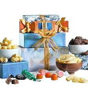 Broadway Basketeers Christmas Chocolate Food Gift Basket Tower Snack Gifts for Women, Men, Families, College, Delivery for Holidays, Appreciation, Thank You, Congratulations(4)