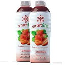 Smartfruit サマーストロベリー + 酸化防止剤、100% 本物のフルーツピューレ、非遺伝子組み換え、添加物なし、ビーガン - 48 Fl. オズ Smartfruit Summer Strawberry + , 100% Real Fruit Pur e, Non-GMO, No Additives, Vegan - 48 Fl. Oz