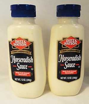ディーツ&ワトソンホースラディッシュソース 12オンス 2本 Dietz & Watson Horseradish Sauce 12 oz 2 bottles