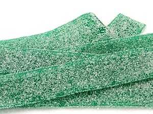 Candy Korner Sour Power Green Apple Sour Belts 1 Pound (16 OZ)