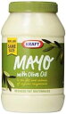 オリーブオイル入りクラフトマヨネーズ、30オンス瓶(2個パック) Kraft Mayonnaise with Olive Oil, 30-Ounce Jars (Pack of 2)
