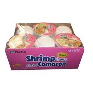Paldo Bowl Shrimp Noodle Soup (12 Pack) Paldo Bowl Shrimp Noodle Soup (12 Pack)