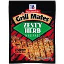 マコーミック グリル メイツ ゼスティ ハーブ マリネ (6 パック) McCormick Grill Mates Zesty Herb Marinade (6 Pack)
