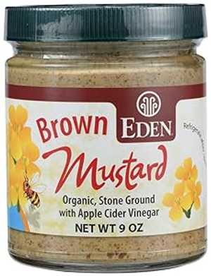 ˥å ֥饦 ޥ 9  (3 ) QUIQEI Organic Brown Mustard 9 Ounces ...