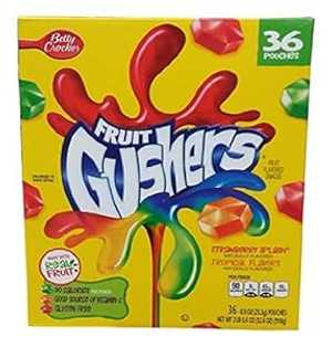 Betty Crocker Fruit Gushers ʥåݡ0.9󥹥ݡХ饨ƥѥå36 Betty Crock...