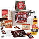 DIY Gift Kits Hot Sauce Making Kit with Ghost Pepper for Adult Men, Standard Mak...
