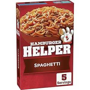 Betty Crocker ハンバーガーヘルパー、スパゲッティハンバーガーヘルパー、6.6オンスボックス (12個パック) Betty Crocker Hamburger Helper, Spaghetti Hamburger Helper, 6.6 Oz Box (Pack of 12) Betty Crocker ハンバーガーヘルパー、スパゲッティハンバーガーヘルパー、6.6オンスボックス (12個パック) Betty Crocker Hamburger Helper, Spaghetti Hamburger Helper, 6.6 Oz Box (Pack of 12)