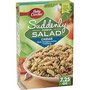 Betty Crocker Suddenly Pasta Salad, Caesar, 7.25 oz. (Pack of 12)
