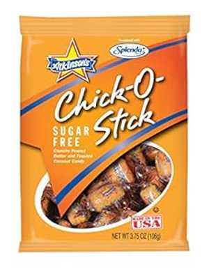 奬ե꡼ΥåƥåڥХå Atkinson Sugar Free Chick-O-Stick Peg Bag