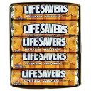 ライフセーバーズ バター ラム キャンディ 20 パック (1 パックあたり 14 カラット) Life Savers Lifesavers Butter Rum Candy 20 pack (14 ct per pack)
