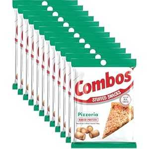 COMBOS ピッツェリア プレッツェル ベイクドスナック 6.3 オンスバッグ (12 個パック) COMBOS Pizzeria Pretzel Baked Snacks 6.3-Ounce Bag (Pack of 12)