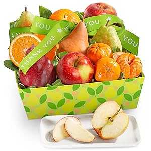 A Gift Inside Thank You Fruit Favorites Basket