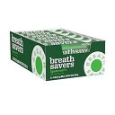 0.75オンス(24個パック)、スペアミント、BREATH SAVERS スペアミントリング、ニュートラジン製、アスパルテームシュガーフリーブレスミントロール、0.75オンス(24個) 0.75 Ounce (Pack of 24), Spearmint, BREATH SAVERS Spearmint Rings, Made with