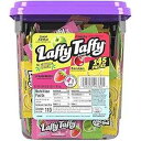 ラフィー タフィー 詰め合わせキャンディージャー、145 個 (1 個パック) Laffy Taffy Assorted Candy Jar, 145 Coun...