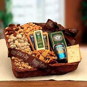 ハッピー父の日スイート N セイボリー トレイ ギフト バスケット Father's Day Gift Happy Father's Day Sweet N Savory Tray Gift Basket