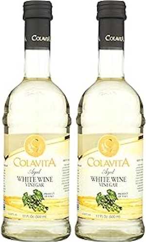 Colavita Aged White Wine Vinegar, Special, 17 Fl Oz (Pack of 2)