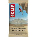Clif Bar クリフバー ホワイトチョコレートマカダミア 12 パック フリーサイズ Clif Bar Clifbar 12 Pack White Chocolate Macadamia, One Size