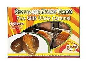 ス・サボール イチジク ホワイトキャラメル添え / ブレバス・コン・マンジャール・ブランコ 6個 SU SABOR LATIN TASTE Su Sabor Figs with White Caramel / Brevas con Manjar Blanco 6 units