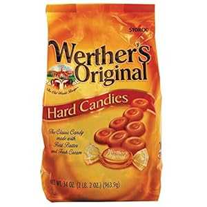 楽天GlomarketWerther's オリジナル ハード キャンディー、34 オンス バッグ WERTHERS Werther's Original Hard Candies, 34-oz. Bag