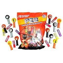 PEZ Candy Mini ハロウィン キャンディディスペンサー トリックオアトリート記念品、12個入りバッグ、オレンジ、0.32オンス (1パック) PEZ Candy Mini Halloween Candy Dispensers Trick or Treat Favors, Bag of 12, Orange, 0.32 Ounce (Pack