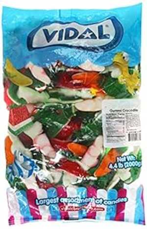 VIDAL CANDIES USA   ǥ4.4 ݥ VIDAL CANDIES USA Gummi Crocodil...