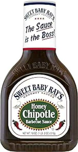 Sweet Baby Ray's Barbecue Sauce, Honey Chipotle (18 Ounce (Pack of 1)) Sweet Baby Ray's Barbecue Sauce, Honey Chipotle (18 Ounce (Pack of 1))