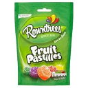 Rowntree のビーガン対応フルーツ トローチ シェアリング ポーチ 143g (3 個パック) Rowntree's Vegan Friendly Fruit Pastilles Sharing Pouch 143g (Pack of 3)