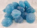 ブルーラズベリー 昔ながらのケトル調理ハード キャンディ ドロップス Chesebro's Handmade Confections Blue Raspberr...