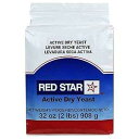 Red Star Nutritional Active 高容量ドライイースト、2 ポンド -- ケースあたり 6 個6 Red Star Nutritional Active High Volume Dry Yeast, 2 Pound -- 6 per case6