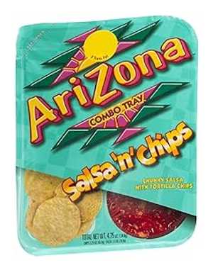 アリゾナ コンボ トレイ サルサ & チップス (3 個パック) AriZona Combo Tray Salsa & Chips (Pack of 3)