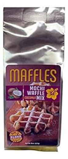 ハワイ産マッフルズ モチワッフルパンケーキミックス (ココナッツ、8オンス) Maffles Mochi Waffle Pancake Mix from Hawaii (Coconut, 8 Ounce) ハワイ産マッフルズ モチワッフルパンケーキミックス (ココナッツ、8オンス) Maffles Mochi Waffle Pancake Mix from Hawaii (Coconut, 8 Ounce)
