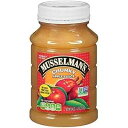 Musselman's チャンキー アップル ソース プラスチック ジャー、24 オンス (12 個パック) Musselmans Musselman's Chunky Apple Sauce Plastic Jars, 24 Ounce (Pack of 12)
