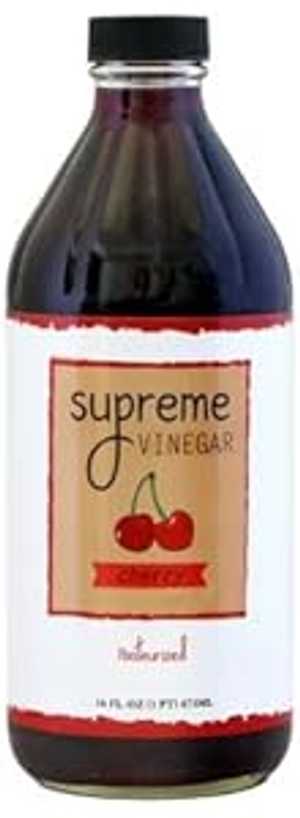 シュプリームチェリービネガー – 16オンス Supreme Vinegar Supreme Cherry Vinegar 16 oz.