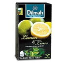 レモン、ディルマフレーバーの楽しいお茶セレクション全フレーバー 各パック20ティーバッグ(レモン&ライム) Lemon, Dilmah Flavored Fun Tea Selection All Flavors 20 Tea Bags In Each Pack (Lemon & Lime)