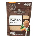 Navitas Naturals オーガニック生カカオパウダー、8オンス - 1ケースあたり12個。 Navitas Organics Navitas Naturals Organic Raw Cacao Powder, 8 Ounce - 12 per case.(4)