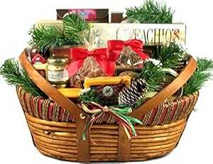 ギフトバスケット Village Home For The Holidays クリスマスギフトバスケット (大) Gift Basket Village Home For The Holidays Christmas Gift Basket (Large)