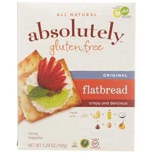 完全グルテンフリー フラットブレッド オリジナル 5.29 オンス (12 個パック) Absolutely Gluten Free ..