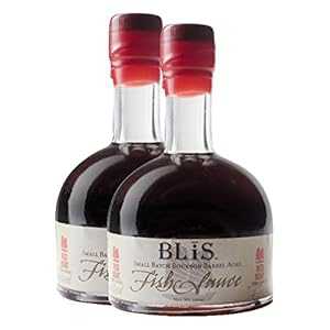 BLiS バーボンバレルエイジドフィッシュソース - 2パック - 200ml BLiS Bourbon Barrel Aged Fish Sauc..