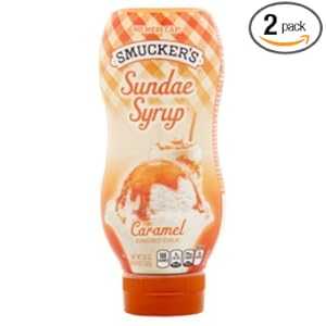 Smucker's サンデーシロップ、キャラメル風味シロップ、20 オンス (2 個パック) W Smucker's Sundae Syrup, Caramel Flavored Syrup, 20 oz (Pack of 2) Smucker's サンデーシロップ、キャラメル風味シロップ、20 オンス (2 個パック) W Smucker's Sundae Syrup, Caramel Flavored Syrup, 20 oz (Pack of 2)