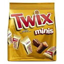TWIX キャラメル ミニサイズ チョコレート クッキー バー キャンディ 9.7オンス バッグ (8個パック) TWIX Caramel Minis Size Chocolate Cookie Bar Candy 9.7-Ounce Bag (Pack of 8)