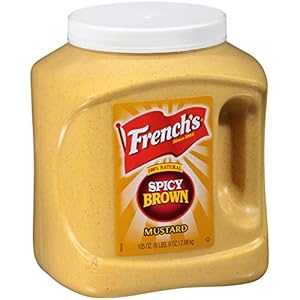 フレンチ スパイシー ブラウン マスタード、105 オンス French's Spicy Brown Mustard, 105 oz
