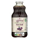 レイクウッド オーガニック 100% ジュース ピュア プルーン (1 X 32 FL OZ) Lakewood Organic 100% Juice Pure Prune (1 X 32 FL OZ)