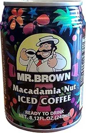 ミスターブラウンアイスコーヒー、マカダミアナッツ、24 - 8.12オンス缶 Mr. Brown Iced Coffee, Macad..