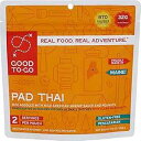 GOOD TO-GO パッタイ - 2 人前 脱水バックパッキングとキャンプの食事 軽量 準備が簡単 GOOD TO-GO Pad Thai - Double ...