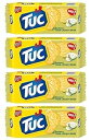 Lu Tuc クラッカー フランス産 サワークリーム&オニオン 100g 4個入 Lu Tuc Cracker Sour Cream & Onion From France 100g Pack of 4(4)